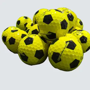 1 Dozen Yellow/Black Callaway Truvis "Soccer Ball"