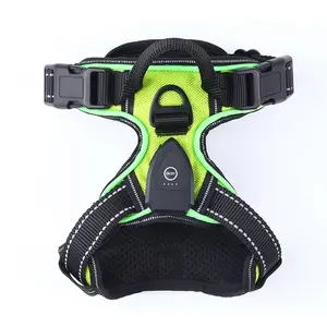 Luminous LED Harness for Dogs High Brightness Multi Flashing Modes Traction Rope Included Anti-Burst Design Stylish Pet Outfit Ideal Holiday Gift