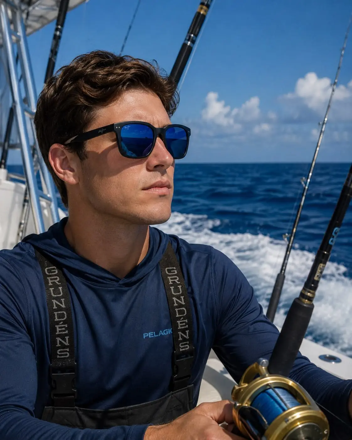Men's Sunglasses Rincon & Fantail Full Rim Polarized Sunglasses UV400 for Fishing Cycling Driving Running Sports Lightweight Outdoor Eyewear