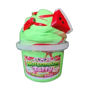 Watermelon Taffy  Slimedough Slime - 10 oz Bucket - Non-Sticky - Sensory