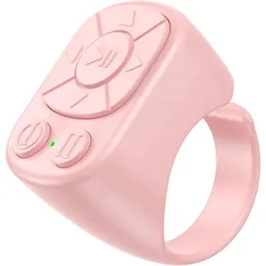 Remote Scrolling Ring for for iPhone Android iPad, Remote Control for, Wireless Camera Photo and Video Clicker