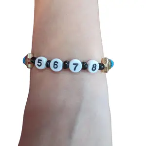 Dance Beaded Bracelet + Friendship Bracelets + Perfectly Plum Designs + Young Entrepreneur + Cheer Bracelet