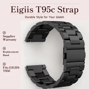 22mm Steel Band Suitable for EIGIIS T95C Smart Watches