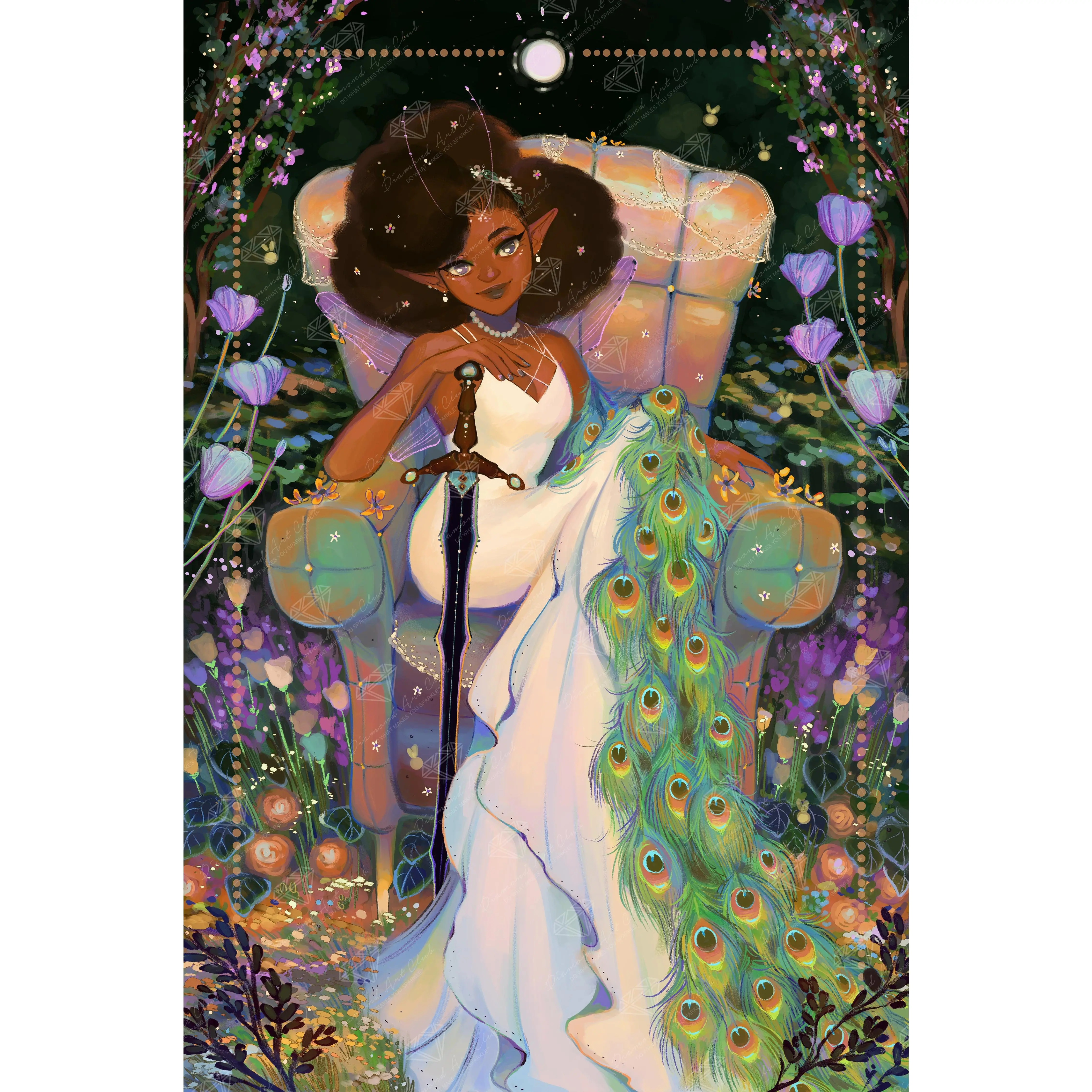 Diamond Art Club® Spring Fairy Diamond Painting Kit
