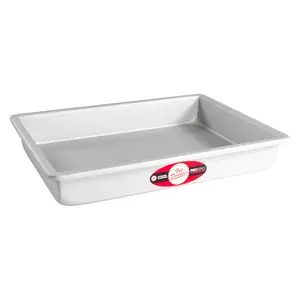 Fat Daddio's POB-9132 Anodized Aluminum Sheet Cake Pan, 9 x 13 x 2 Inch