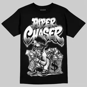 DopeSkill Graphic Tees Panda White Black Streetwear Unisex Cool T-Shirt Sneaker Colour Matching Paper Chaser Boy Graphic