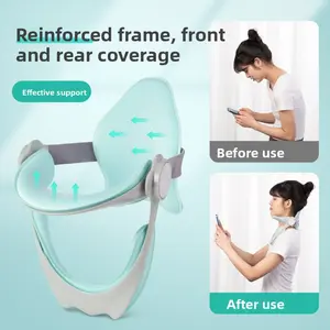 Cervical brace, neck elevator, fixed support frame, anti-head lowering, adult and child household cervical tilt aligner