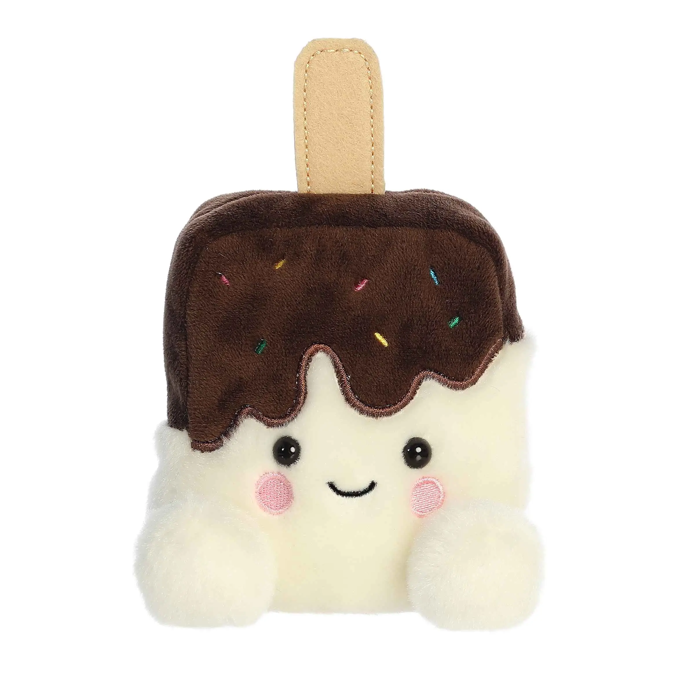 Palm Pals Adorable Dolce Ice Cream Bar 5 inch Multicolor Mini Soft Plush Collectable Stuffed Animal