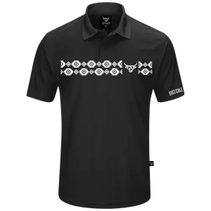 Aztec Polo - Black