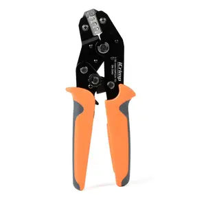 iCrimp Ratcheting Wire Crimper for JST ZH 1.5mm,PH 2.0mm,XH 2.5mm, VH 3.96mm, Dupont 2.54mm Pitch Open Barrel Terminals