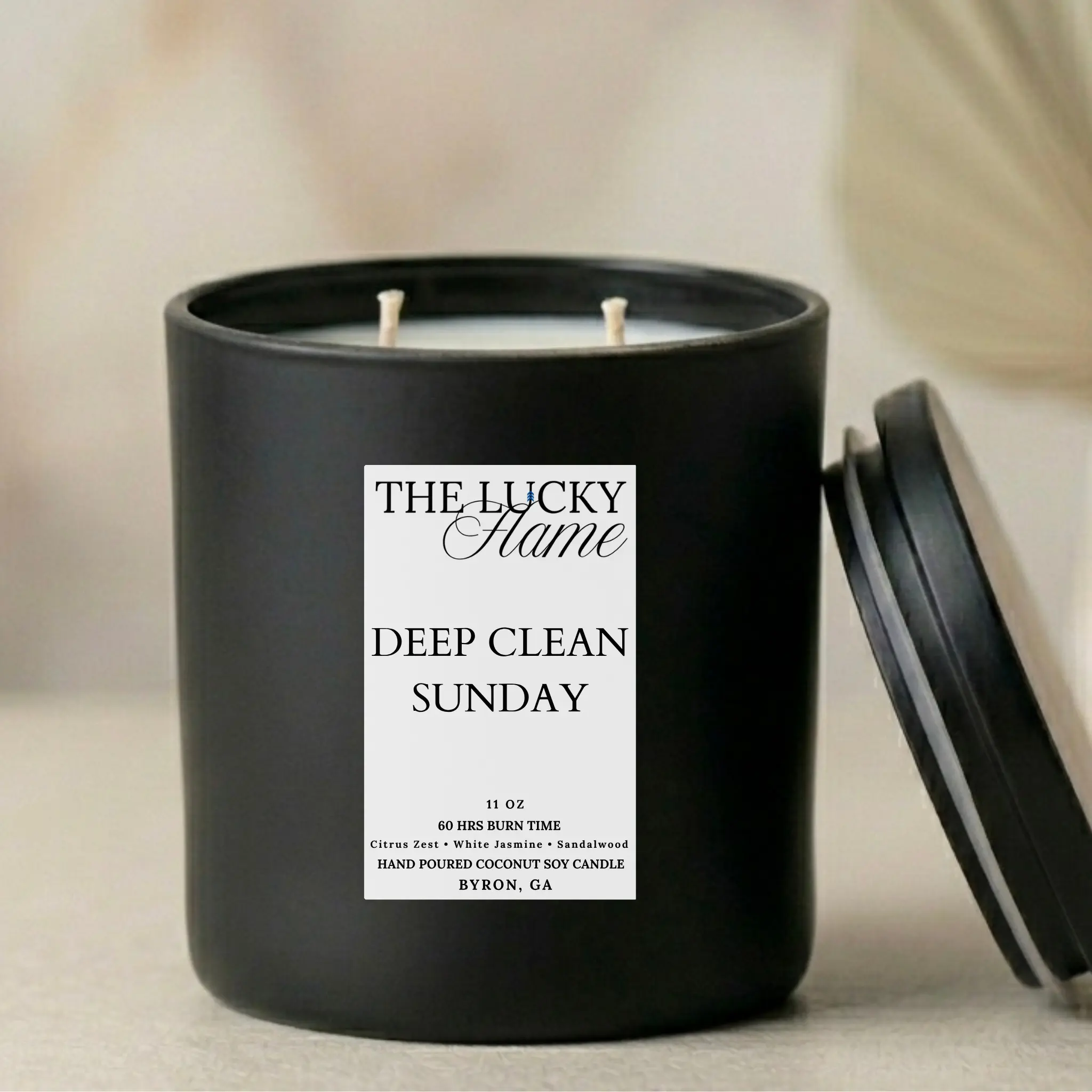 Deep Clean Sunday Candle