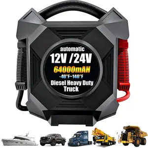 ODUKAKO Truck Jump Starter Heavy Duty,CAT797 30000A 12V/24V Portable Lithium Battery Jumper,-40F° Instant Start Battery Booster Pack,for Semi Truck,Gasoline/99L and Diesel Engines Up to 50L,Class 8