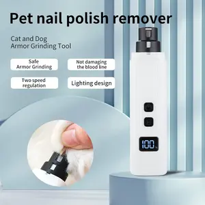 Rechargeable Pet Paw Grinder, Electric Nail Clipper for Dogs, Grooming Tool for Large Medium Small Pets, Efficient Paw Trimmer