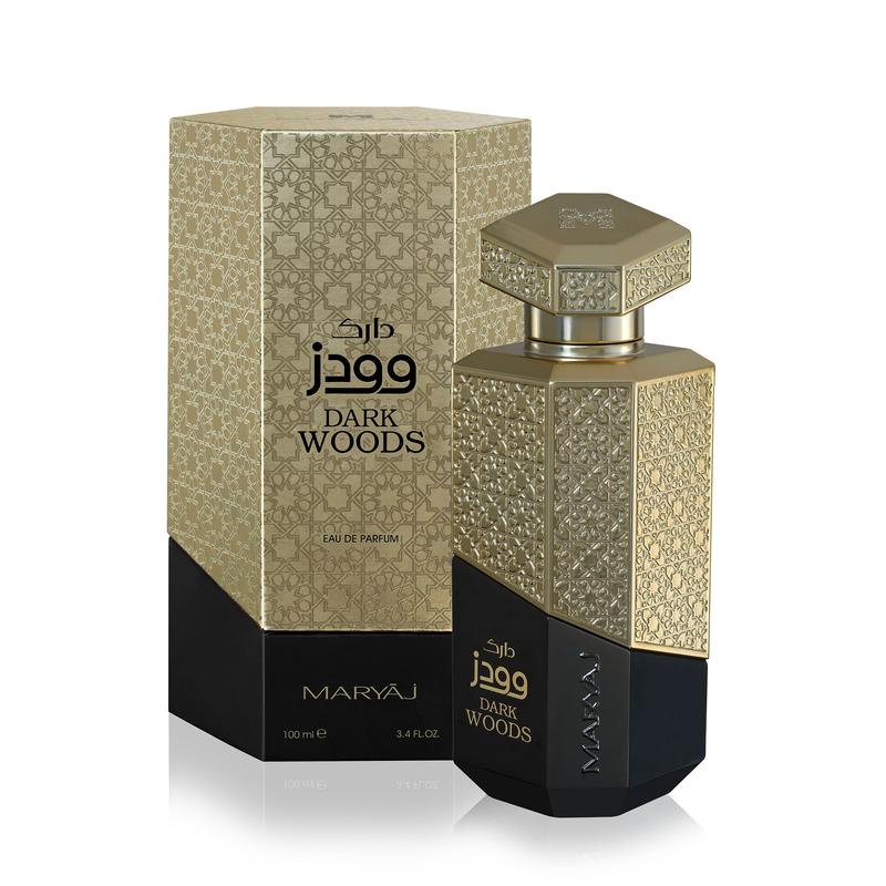 Maryaj Dark Wood - Long Lasting Perfume for Men and Women - Cologne for Men and Women - Citrus, Floral, Woody Fragrances - Eau de Parfum - 3.4 oz