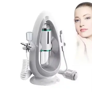 Us Plug 3-In-1 Hydrogen Oxygen Facial Cold Hammer Machine, Pore Cleansing Beauty Instrument, Multi-Functional Mist Humidifier for Home Spa Use, Facial Pore Cleaner