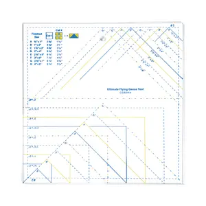 Ultimate Quilt Patchwork Tool Set, Multi-Use Instructions Included, Easy DIY Quilting Modules, Perfect for Sewing Enthusiasts