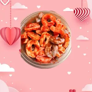 Besos with chamoy strawberry xoxo con chamoy de fresa