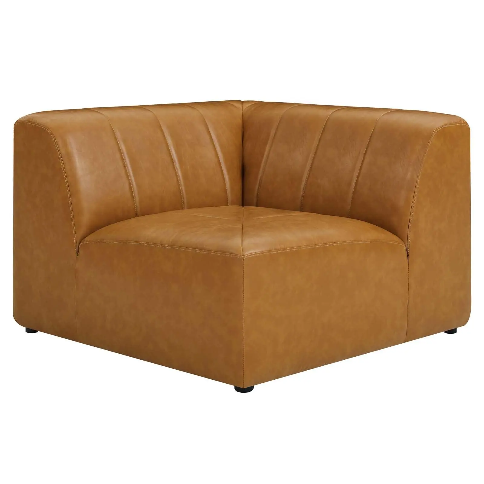 Modway Bartlett Vegan Leather Corner Chair