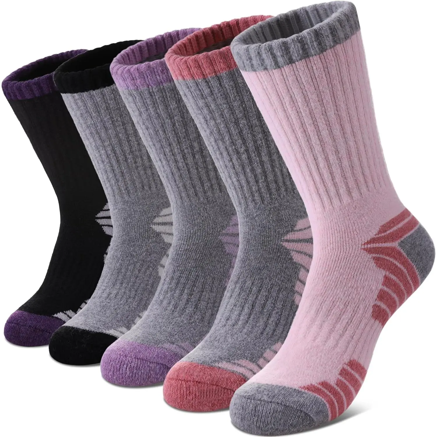 Merino  Socks for Women Hiking Thermal Winter Thick Warm Cozy Boot Socks