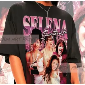 Retro Selena Quintanilla Shirt, Quintanilla Merch, Latina Shirt, Queen of Tejano tee