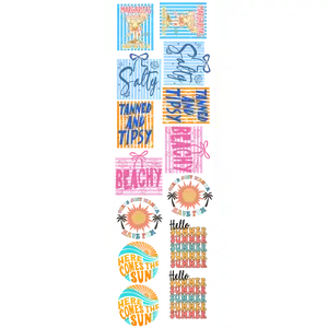 Summer Ready Gang Sheet 22"x72"