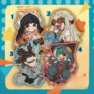 GACHIAKUTA Characters Stickers - Wave 3