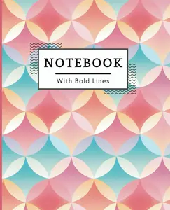 Low Vision Notebook With Bold Lines: A Low Vision Aid for Visually Impaired People Who Love Writing On Bold Lines & Wide-Ruled Pages