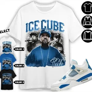 Ice Cube 90s Street Tee – Hip Hop Graphic Shirt, Retro Oversized Fit