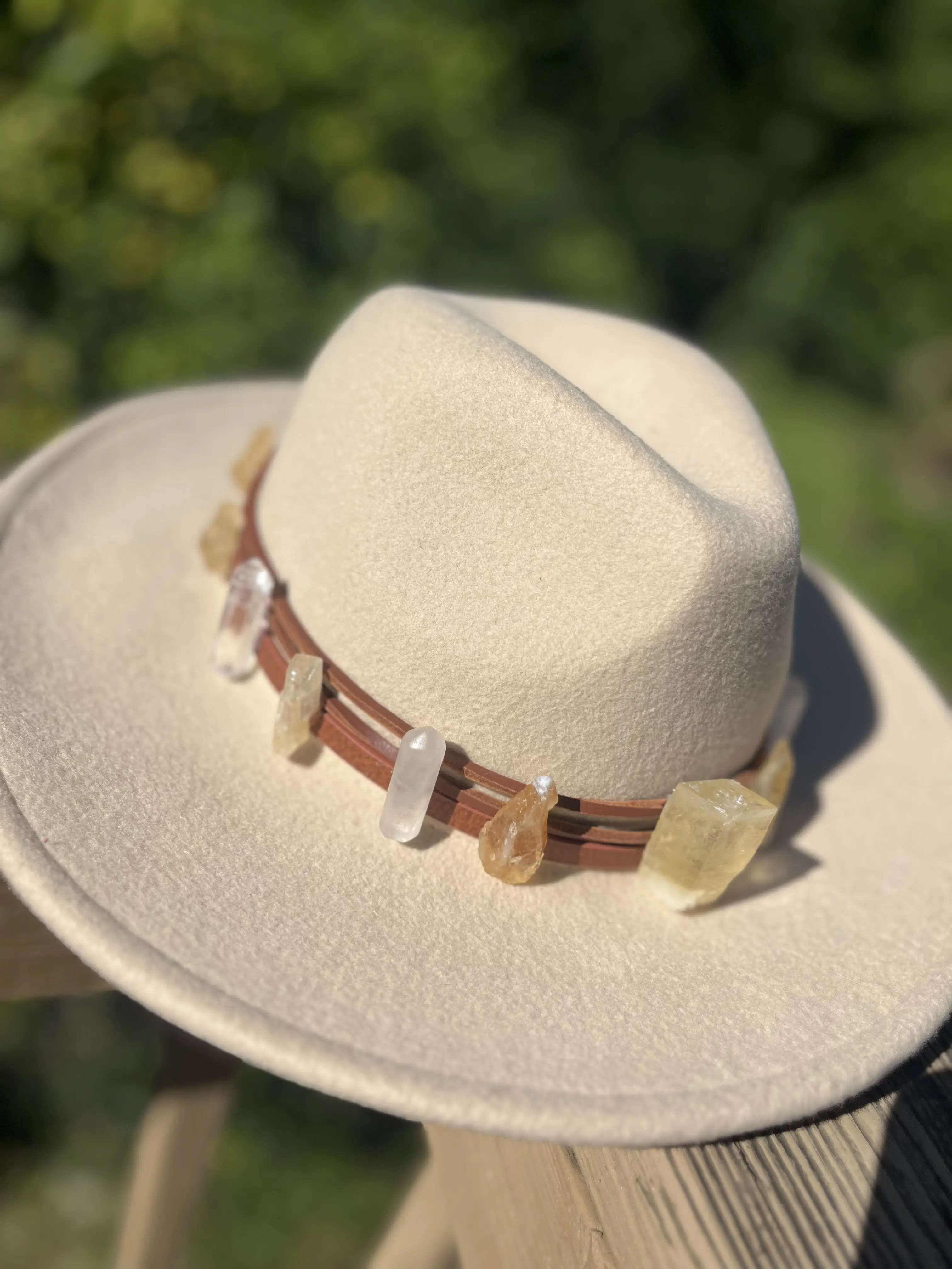 Crystal Magic Hats - Custom made- authentic crystal, original item