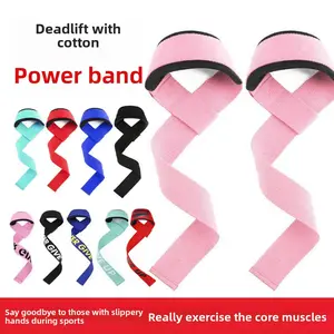 Anti-Slip Grip Assist Wrist Straps | Budget-Friendly Wear-Resistant Fitness Bands | For Dumbbells Pull-Ups Deadlifts | Home Gym Essential for Beginners & Pros