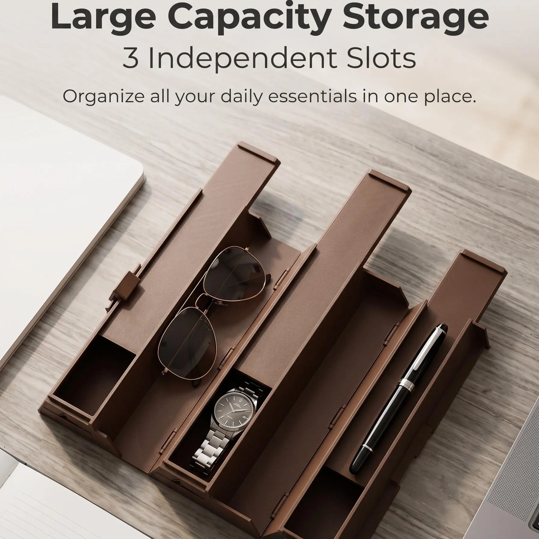 Roll-up Storage Box _ Triangular Organizer