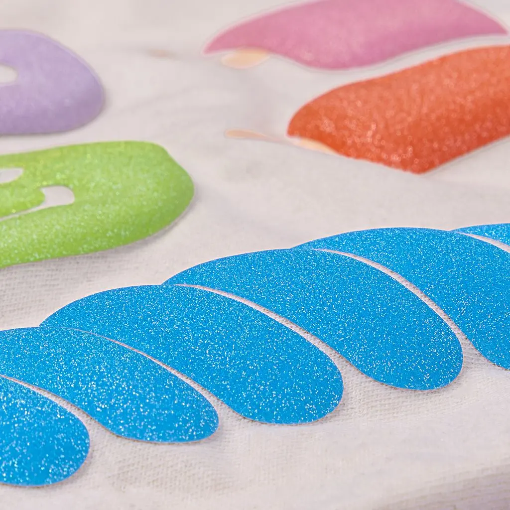 Siser Easy Puff Glitter HTV - 8 Colors (Dream Gray, Cinnamon Rose, Blue Raspberry, Pink Salt & More) DIY Craft Material with Sparkle Effect, for Scrapbooking, 3D Art (Toys & Hobbies, Scrapbooking & Stamping)