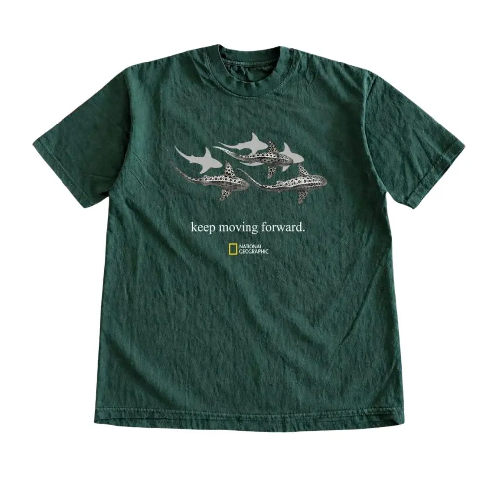 The Keep Moving Forward Shark Shirt, Whale Shark Ocean Graphic Tee, Marine Life Nature Lover T-Shirt, Gift For Woman, Gift For Men, Womenswear Top Underwear Streetwear, Trending Shirt