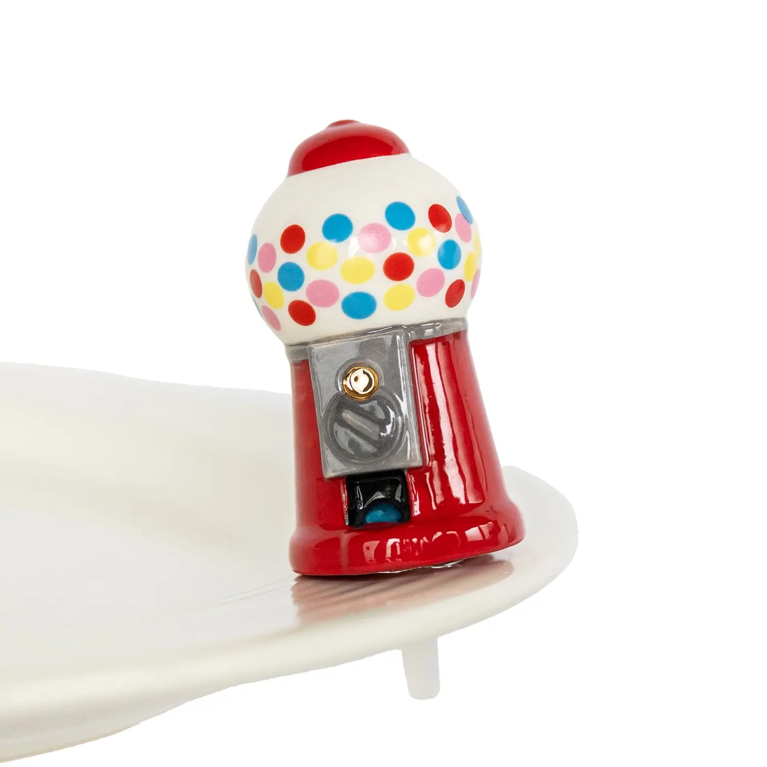 Nora Fleming Gumball Machine Mini "Chews Wisely" – Fun & Nostalgic Décor