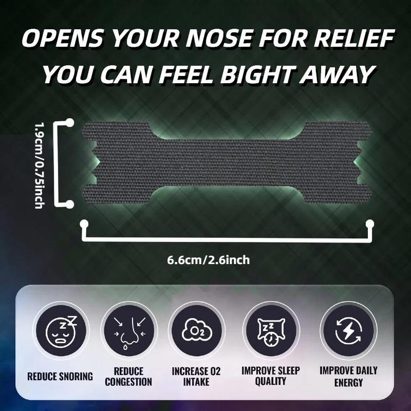 Extra Strength, 30pcs Congestion & Snoring Relief Nasal Strips, Dual Spring Flex Technology Nasal Strips, Nasal Breathing Patch for Sports & Outdoor #TOP PICKS