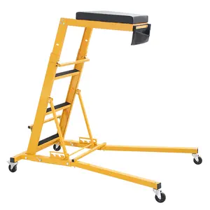 Top Automotive Creeper,Engine Creeper,48"-66" Adjustable and Foldable with 4 Swivel Caster Wheels,400 LBS Capacity High for Home Garage, Workshop Repair Maintenance