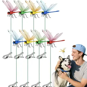 A set of 12-piece clip-on clamps for creating a realistic butterfly effect for home decoration. Suitable for butterfly and garden decor on walls.