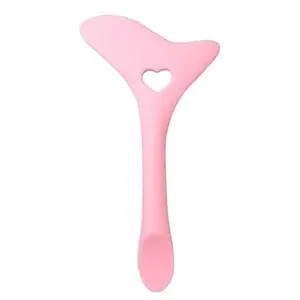Silicone eyeliner template,reusable silicone tool,mascara application aid,make up tool,application tool(pink)