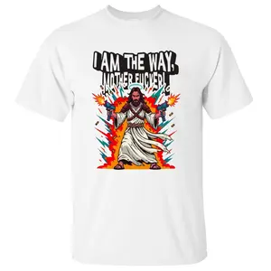 Dungeon Crawler Carl I Am The Way Shirt, Uzi Jesus, New Achievement, This Is An Outrage, Goddammit Donut, Unisex Sweater Pullover Tee