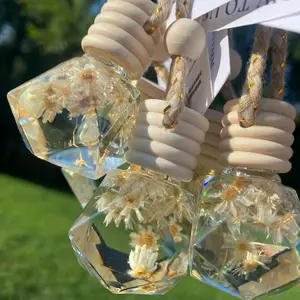 Car Diffuser Scented Air Fresheners Non Toxic Fragrance Oil 8ml Wooden Lid Plastic Stopper Up to 3 Months Freshness Aruba Coconut Cocoa Butter Cashmere Sweet Almond Pistachio Violet Moon Pink Sugar Cherry Blossom Black Ice