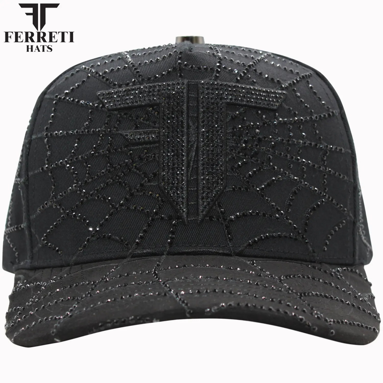 FERRETI HATS PREMIUM FT149 Spider Baseball Cap For Men