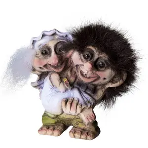 Troll: NyForm - Troll Wedding Couple 4" Tall