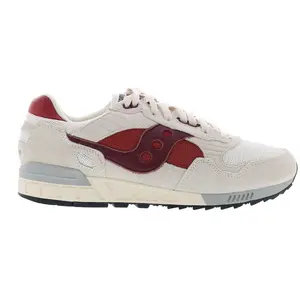 Saucony Shadow 5000 S70665-32 Mens White Suede Lifestyle Sneakers Shoes