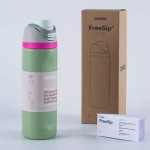 Owala FreeSip Stainless Steel Bottle – Sleek Design, Leakproof Lid, and Double-Wall Insulation for All-Day Hydration