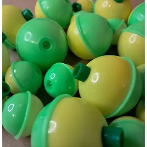 4 Pack Bobbers Plastic Fishing Floats Dual Color Floating Bobber