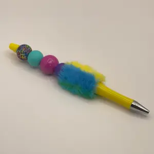 Unique Animal Print Theme Beaded Pen for Calming Sensory Experience