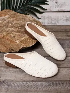 Women's Fashionable Knitted Design Slip on Sandals, Casual Comfortable Breathable Sandals for Summer, Lightweight Soft Comfortable Slippers for Indoor & Outdoor Wear, Walking Shoes