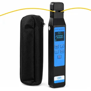 ILFI-449 Optical Fiber Identifier 800～1700nm Wavelength with Visual Fault Locator (VFL) and Optical Power Module Function Active Live Optical Network Testing Colored Screen Display Power Meter Tool