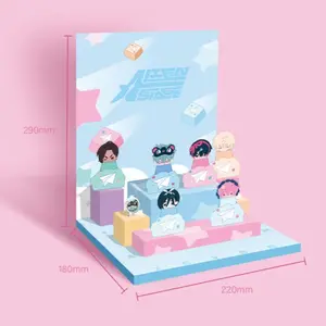 Cute Mechanical Keycaps Presale – Alien Baby Mystery Blind Box Collectibles, Custom Gaming Keyboard Accessories, Fun Desk Decor & Gift for Gamers and Collectors