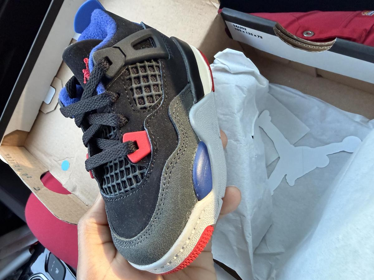 Item: 6, Black/Fire Red-Deep Royal Blue, 1